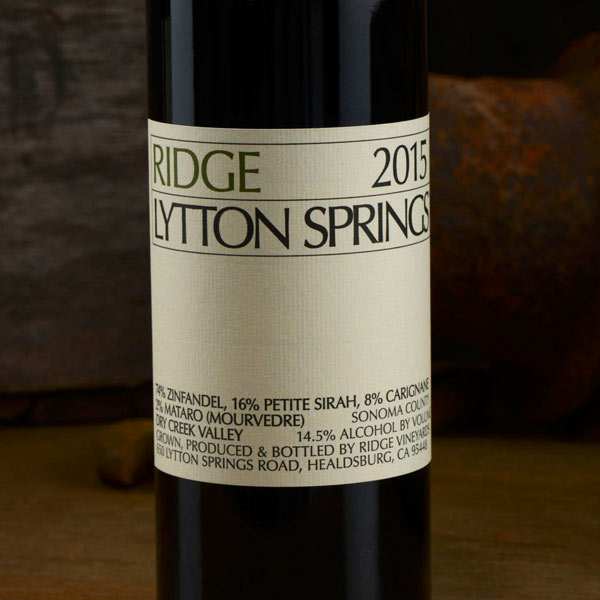 2015 Lytton Springs - Ridge Vineyards