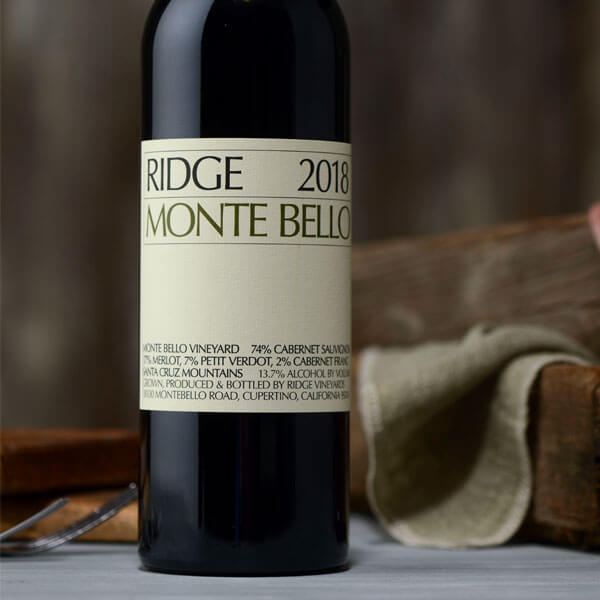 Ridge Monte Bello in Wine Spectator's The Beauty of Cabernet