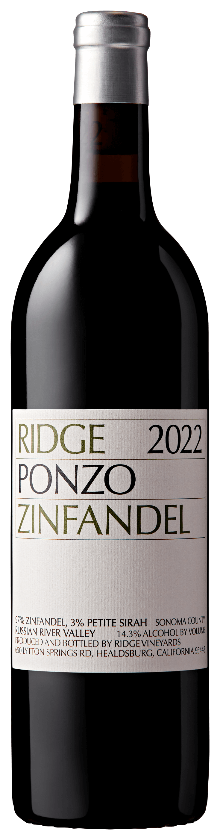 2022 Ponzo Zinfandel