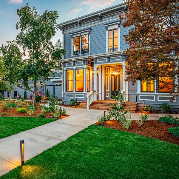 Entrance to The Ruse hotel in Healdsburg, CA