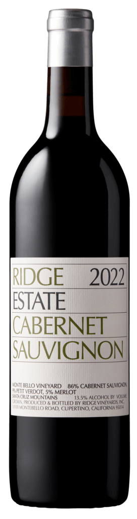 Ridge Vineyards 2022 Estate Cabernet