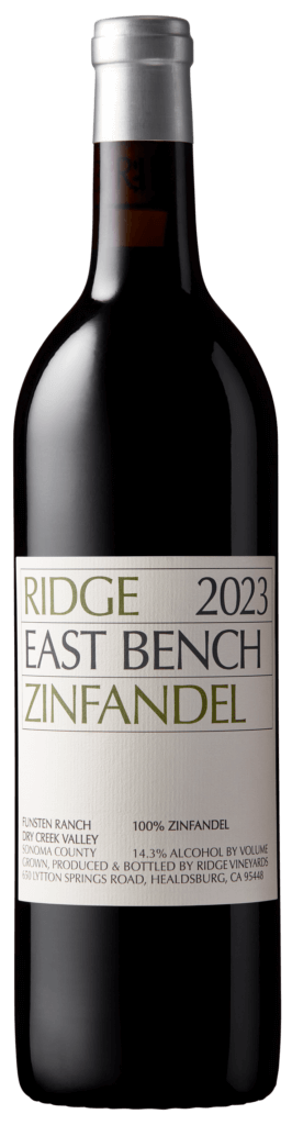 Ridge Vineyards 2023 East Bench Zinfandel